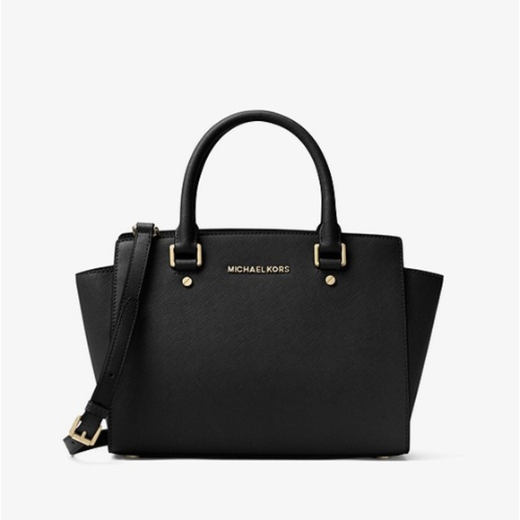 Michael Kors Handbags - Michael Kors Selma Saffiano Leather Medium Satchel
